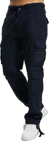 Brandit Pure Slim Fit Pants, Farbe: Navy, Größe: 3XL