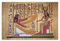 YYKG Isis Ägyptische Göttin Hieroglyphen Poster Dekorative Malerei Leinwand Wandkunst Wohnzimmer Poster Schlafzimmer Gemälde 50 x 75 cm