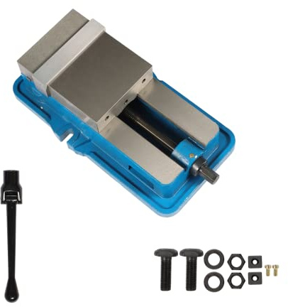 Timunr 6 Inch Mill Vise without Base, Milling Machine Vise, Fit for CNC, Machining Centers
