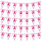 10m Bannière de Ruban Rose Cancer du Sein Octobre Rose Bannière Décoration Sensibilisation Cancer du Sein Décorations de Ruban Rose Soins des Seins Activité Accessoires Fournitures Pour Femme