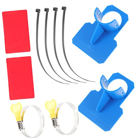 Supvox Pool-schlauchhalter Kunststoff-halterungen 1er-Set Spritzgusstechnik Befestigen