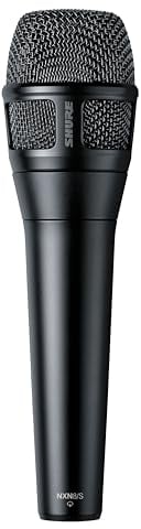 Shure Nexadyne 8/S - Dynamisches Supernieren-Gesangsmikrofon mit Dual-Engine Technologie, fokussierte Tonaufnahme, Zuverlässigkeit - Ideal für Sänger, die maximale Isolation benötigen, präzise