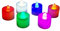 Generic Candele a LED senza fiamma, candele a LED a batteria, candele elettriche