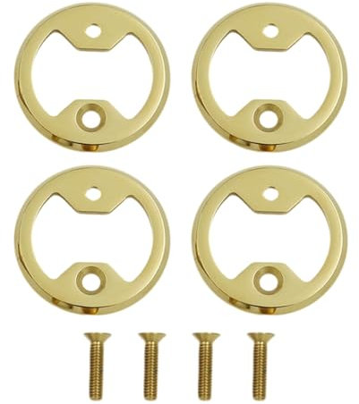 HIOPOIUYT Pedale und Klemmen für Fahrräder, Pedale und Klemmen, Legierung, Schleifen, Fahrräder, Pedalersatzteile, 4 Stück