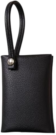 Porta tascabile, in pelle PU, per borsa, riutilizzabile, da viaggio, impermeabile, accessori da viaggio, portatile per esterni per uomini e donne