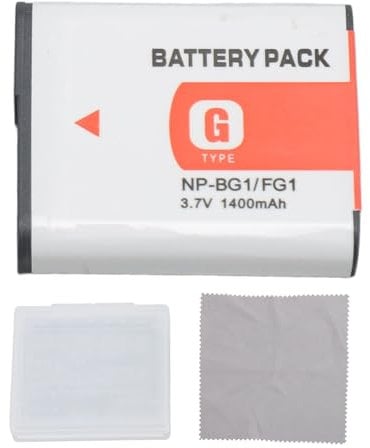 Mtlavishness NP BG1 Battery 3.7V 1400mAh High Safety Slim Portable Strictly Tested Battery Pack for DSC W30 DSC W40 DSC W50 DSC W85