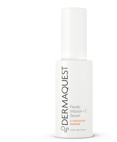 DermaQuest Ferulic Infusion + C Serum - Antioxidant Repair Serum with Vitamin C and E, 26 ml