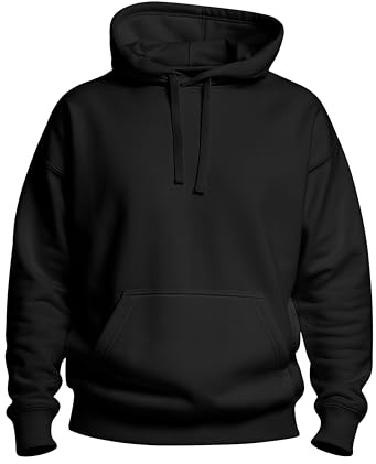 Love My Fashions ® Mens Hoodie Pullover Hooded Sweatshirt Fleece Jumper Plain Hoodies For Men UK