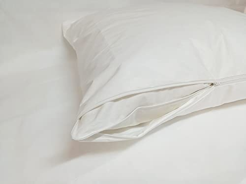 Allergiker Milben Bettwäsche Kissen-Bezug, Encasing Milbenkotdicht 40 x 60 cm, Milbenschutz für Hausstauballergiker