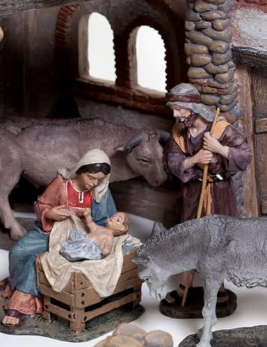 Triciclo Editores Figuras del Misterio |Figuras de Belén |Serie 11cm| Diseñadas por José Luis Mayo |Decoración Navideña |Nacimiento