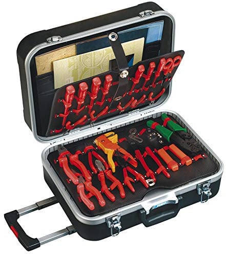 FERVI VALIGIA PORTA UTENSILI ABS C/CARRELLO