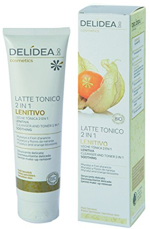 Delidea Bio Milchtonic 2 in 1 reizlindernd Physalys und Orangenblüten, 1er Pack (1 x 1 Stück)