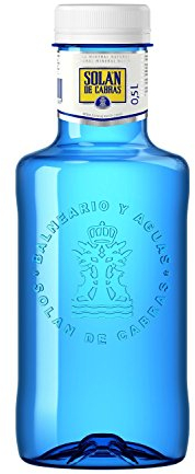 Solán De Cabras Agua Mineral Natural - Pack de 20 x 0,5 l - Total: 10000 ml