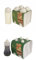 Four Traditional White Fish and Chip shop Salt Shakers (500mls) and Four Vinegar Bottles (375mls) by Sunnex