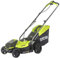 Ryobi RLM18C33B25 Tondeuse à gazon sans fil Largeur de coupe 33 cm, Hauteur de coupe réglable avec sac de collecte de 35 l, avec batterie + chargeur