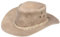 Infinity Leather Unisex Braun Kamel Leder Busch Safari Aussie Cowboyhute Stil Klassische Western Wildleder Outback Hut M