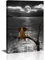 Visario Wand Bild Leinwand 4022 Meer Mond Kleiner Freund 80x60 cm
