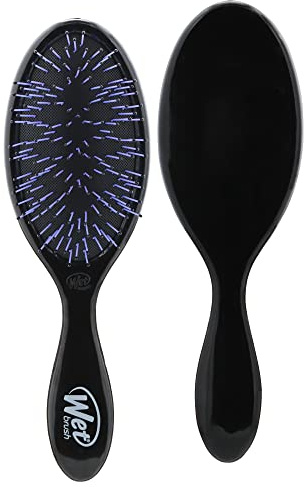 Wet Brush Thick Hair Detangling Brush, Black, Ultra-Soft IntelliFlex Bristles Glide Through Tangles With Ease, Pain-Free Detangler for All Hair Types, Wet & Dry