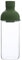 Botella de agua de vidrio deportivo, jarra de vidrio, botella de envase de jugo de 350 ml, botella de vidrio para beber con tapa de silicona,Verde