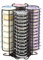 LUOOV Support rotatif pour capsules de café, 52 capsules compatibles avec les capsules Tassimo - Finition chromée (noir)