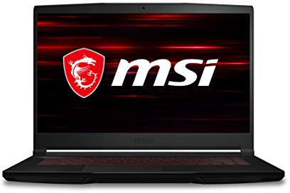 MSI GF65 Gaming Laptop: 15.6 144Hz FHD 1080p, Intel Core i5-10500H, NVIDIA GeForce RTX 3050, 8GB, 256GB NVMe SSD, Red Keyboard, Win 10, Black (10UC-440)