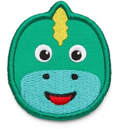 Affenzahn Klett Badge | Mit verschiedenen Tiermotiven, passend für den Daydreamer Abenteuer Rucksack und individuell austauschbar