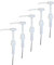 BEAUTIFUL BARNETS 38mm 5l Pump Dispenser for 5 Litre Container (5 Pack), Dispenses 30ml Dose White Ideal for Laundry Detergent, Shower Gel, Lotion, (Pump Type 38-410)