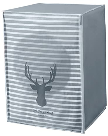Gcroet Waschmaschine Abdeckung, Waschmaschine/Trocknerabdeckung Sonnencreme staubdichte Abdeckung mit Reißverschluss, Waschmaschine Staubabdeckung Trocknerabdeckung, wasserdichtes Sonnenschutz