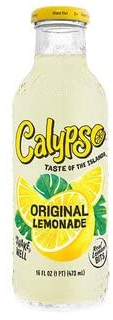 Calypso Original Lemonade Glass Bottle 12 x 473 ml