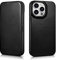 FUTLEX Leather Folio Case Compatible with iPhone 14 Pro - MagSafe and Wireless Charging Magnetic Closure with One Card Sleeve - Black