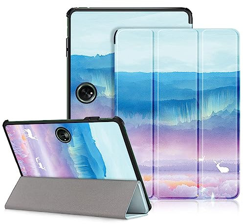 DINGGUAGUA Custodia Compatibile con OnePlus Pad/OPPO Pad 2 11.6 Pollici Tablet, Ultra-sottile Cover con Funzione Supporto,MCervo
