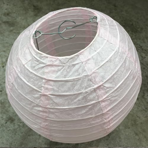 20 Stück/Los 12'' (30cm) Chinesische Papierlaternen Mix Farben Laternen Papierkugel Lampion für Hochzeit Geburtstag Party Dekoration Neu-Rosa, 12 Zoll