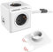 Cubenest Power Cube Extended Steckdosenwürfel USB PD 20W mit USB-A & USB-C Anschlüssen | 1.5m Kabel, Schuko Typ F | Mehrfachsteckdosen Schnellladefunktion für DE/at/NL/FI/ESP/PT/HR/SI/HU (Grau 20W)