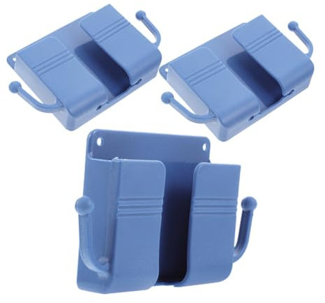 NUOBESTY 3St Aufbewahrungsbox-Set Speicher für Wandtelefonhalter aufbewahrungsdose storage boxes büro TV-Halterung TV-Wandhalterung Telefonhalter fürs Bett Fernbedienungshalter Kein Stanzen