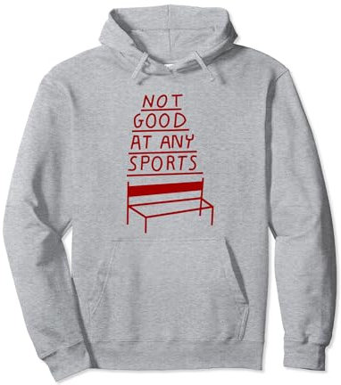 NOT GOOD AT ANY SPORTS X Unsportlich Fitness Gym Training Pullover Hoodie