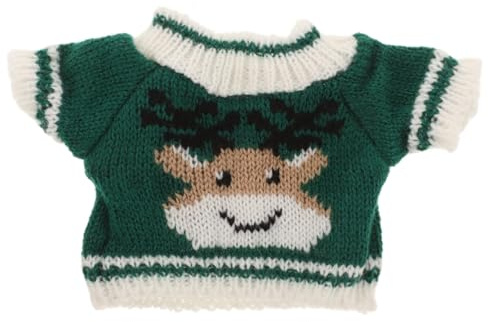 Abaodam Klamotten Für Reborn Puppen Bären-Kleidung T-Shirt Bären-Kapuzenpullover Bären-Kleidung Stofftier-Kleidung Süße Stofftier-Kleidung Mit Kapuze Plüschbären Kleidung