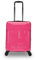 Invicta Trolley Viaggio - Bagaglio a Mano - Rosa - 33 Litri, Rigido da Cabina con 4 Ruote Girevoli