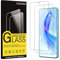Coiwxmoi 2 Piezas Protector Pantalla para Honor 90 Lite 5G Cristal Templado Dureza 9H Antiarañazos Antihuellas Sin Burbujas Ultra HD Transparente Ultra Resistente Vidrio Película