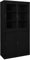 Tidyard Armoire de Bureau et Porte coulissante Blanc 90x40x180 cm Acier, Armoire de Rangement avec Compartiment pour Bureau, Salon, Chambre à Coucher Style B