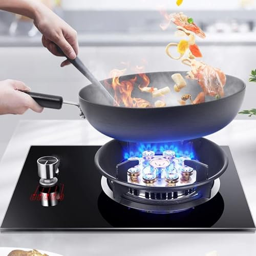 Gaskocher Camping, Sowohl Bühne Als Auch Eingebetteter Gasherd Verdrahten Die Glasbrenner, Die Öfen Waren Gegen Wind Eingerichtet Die Wohngemeinschaft, Die Küche, Der Campinggarten, Nichts Zu Essen(LP