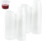 JRSHIRLEYLTD Petits pots à sauce en plastique réutilisables avec couvercle - 25 ml - Mini pots ronds à emporter - Pour la nourriture délicate, le contrôle des portions et la gelée