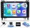 [Upgrade] Double Din Car Radio with Wireless CarPlay Android Auto 7 inch Car Audio Receiver Car Radio Touchscreen with Bluetooth 5.1, Wireless Mirror Link, Rear View Camera, SWC, USB/AUX/TF