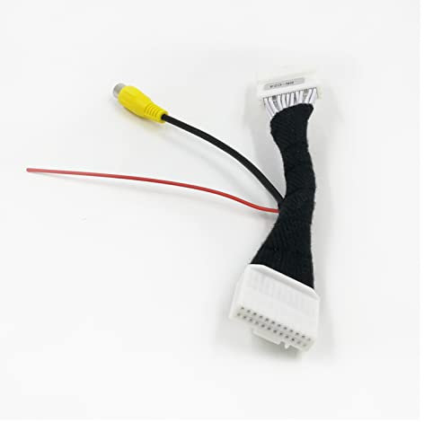 Auto Original Videoeingangsverkabelung Rückfahrkamera RCA Adapterkabel Compatible With Ren-ault Step-pway Vi-varo Da-cia San-dero Clio 4