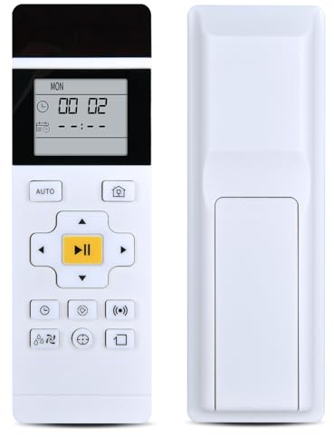 TCNOUMT Fernbedienung Ersatz Kompatibel mit OKP K2 K2P K3 K4 K5 K7 K8 C5 Lefant Sainlogic Staubsaugerroboter M501-B M501-A M210B M210