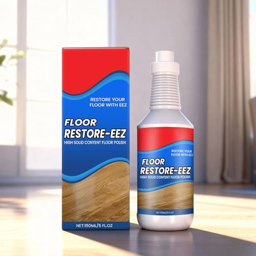 Ultimative Bodenauffrischung & Politur – Holzboden Erneuerungspolitur, Revitalisiert, Schützt Und Verleiht Glanz Laminat, Vinyl, Bambuss, Schiefer, Terrakotta & Mehr, Schnelltrocknende Formel, 150 Ml