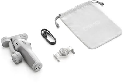 Per DJI per Osmo per Mobile 7 Robusta stabilizzazione gimbal a 3 assi 10 ore di durata della batteria e ricarica del telefono