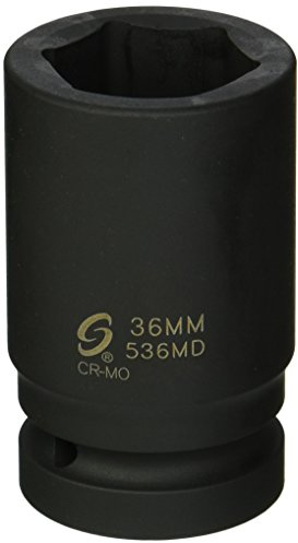 Sunex 536MD Douille à choc métrique 6 points 36 mm