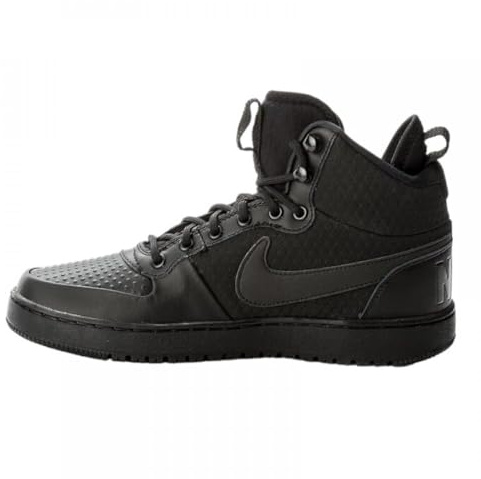 Nike Herren Court Borough Mid Winter Fitnessschuhe, Schwarz (Black/Black 002), 44.5 EU