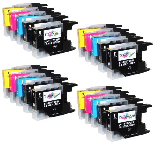 TiToPaten®* 20 Druckerpatronen kompatibel für Brother LC-1280 LC1280 XL MFC-J5910DW, MFC-J6510DW, MFC-J6710DW, MFC-J6910DW