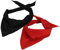Alex Flittner Designs 2er Pack Dreieckstuch in schwarz/rot